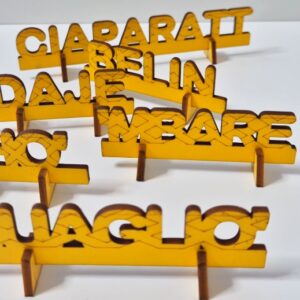 Scritte dialetto