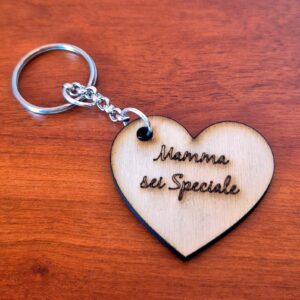 Portachiavi incisione personalizzata speciale